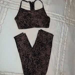 Cheetah workout set
